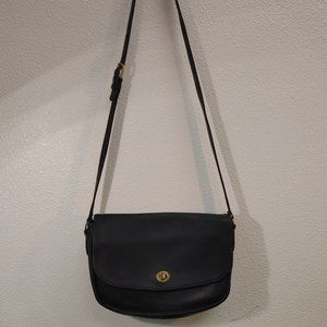 COACH LEATHER SATCHEL SHOULDER BAG